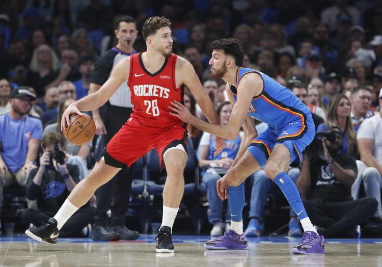 火箭对阵雷霆前瞻 面对伤病满营的雷霆 火箭有机会遏制糟糕势头吗